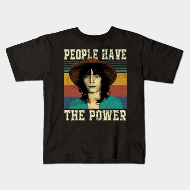 Patti Smith's Legacy A Visual Tribute Kids T-Shirt by Hayes Anita Blanchard